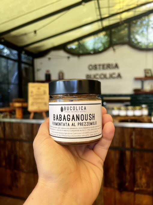 Babaganoush piccante fermentato